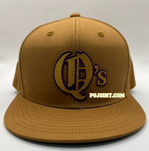 Q’s embroidered hat