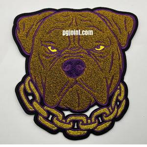 Big PGG Chenille Dog Patch