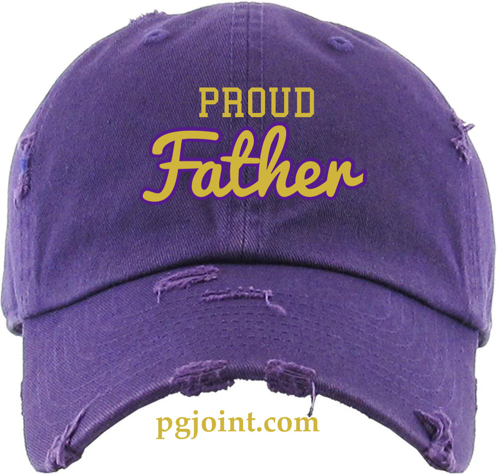 Proud Father or Grandfather embroidered hat