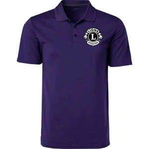 Lions Club International embroidered polo