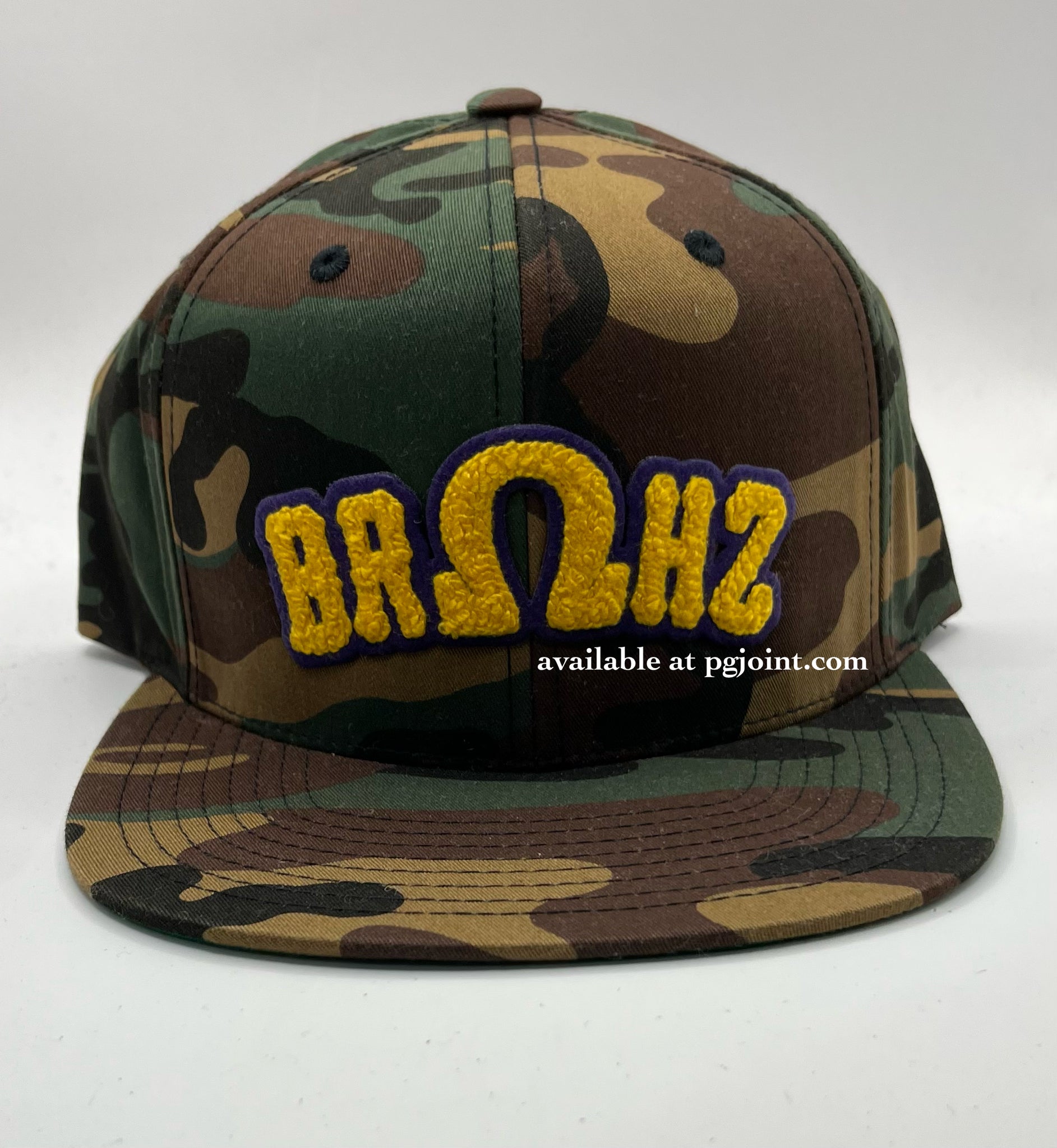 Bruhz chenille embroidered