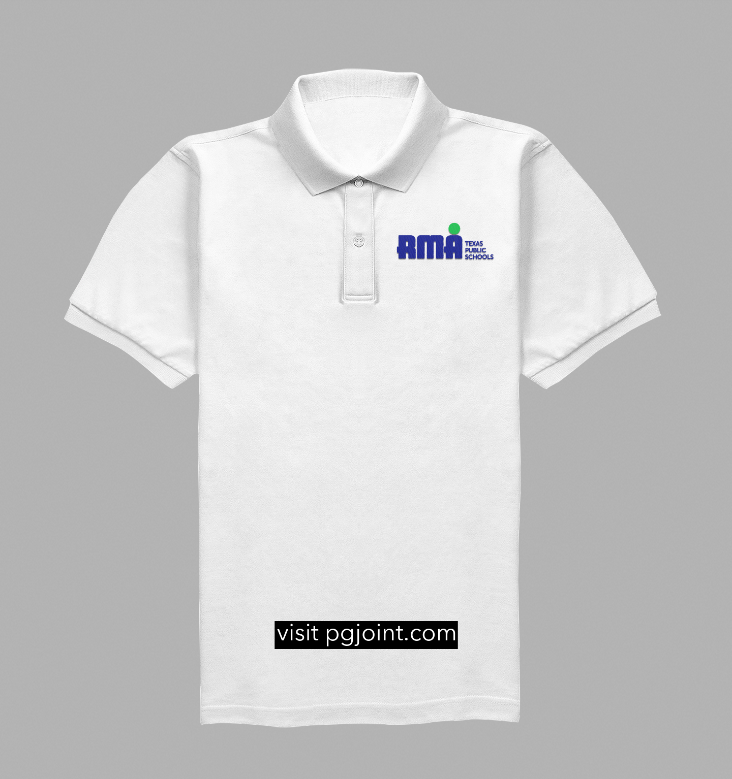 RMA Texas Public Schools embroidered polo