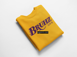 Embroidered BRUHZ hoodie or sweatshirt