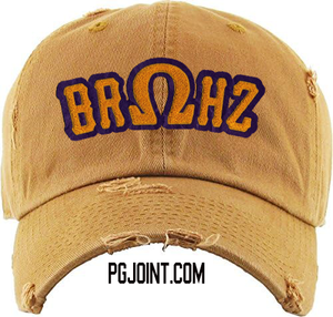 Bruhz chenille embroidered dad hat