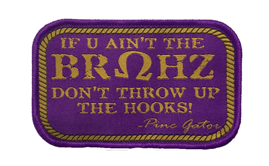 Don’t throw up the hooks patch