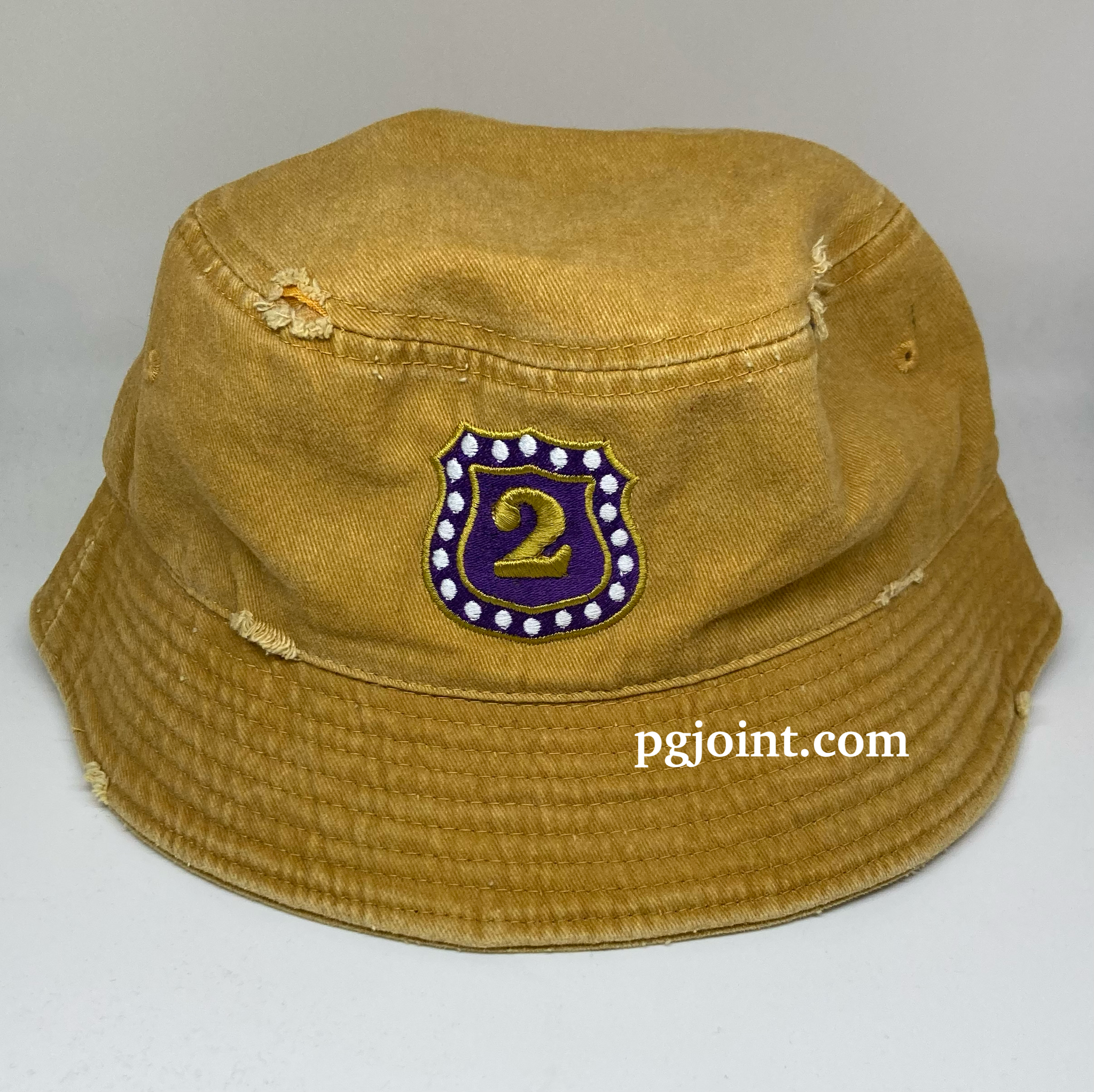 Embroidered Line Bucket hat Omega Psi Phi