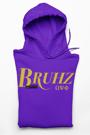 Embroidered BRUHZ hoodie or sweatshirt