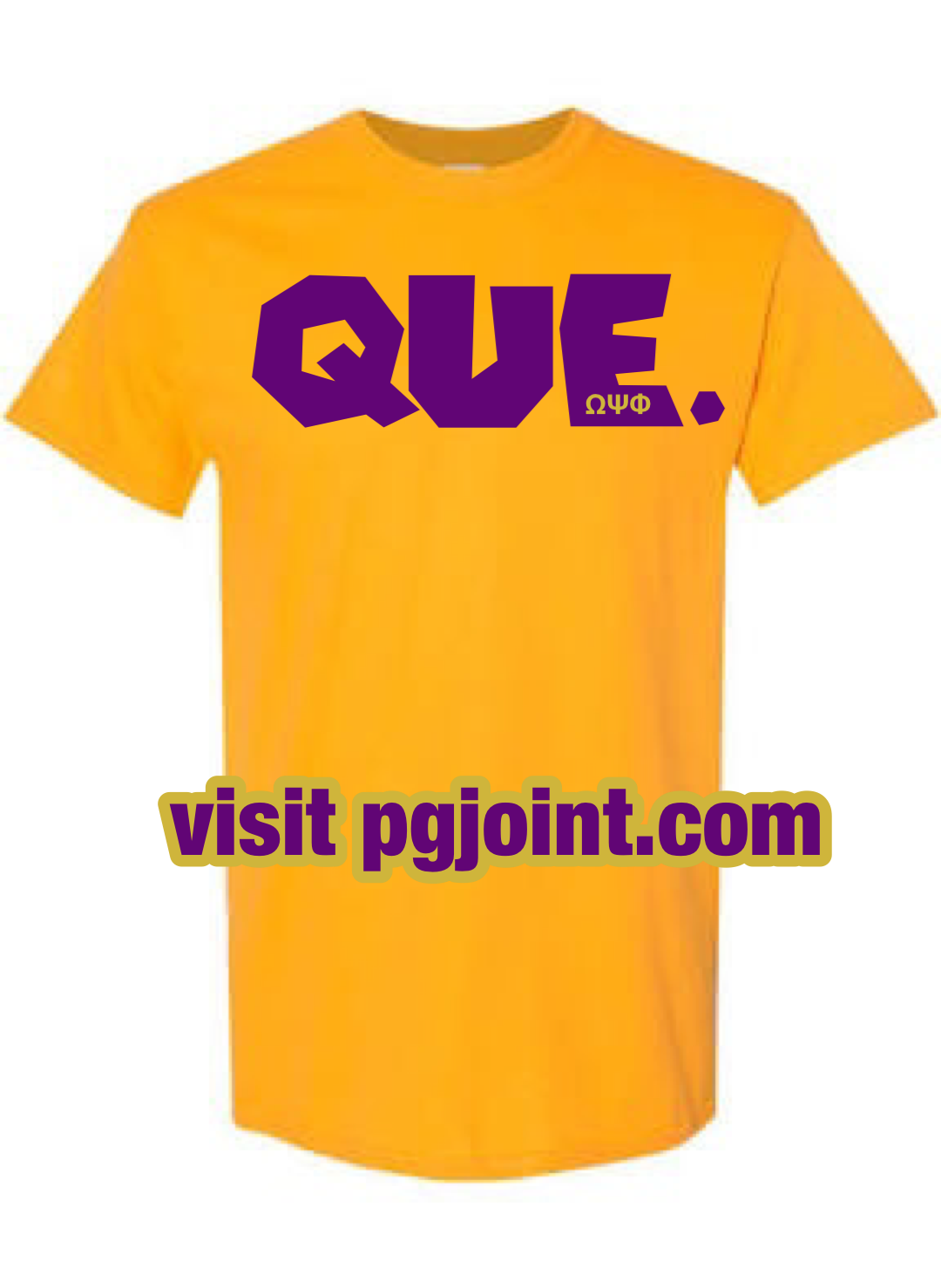 QUE T-shirt Omega Psi Phi