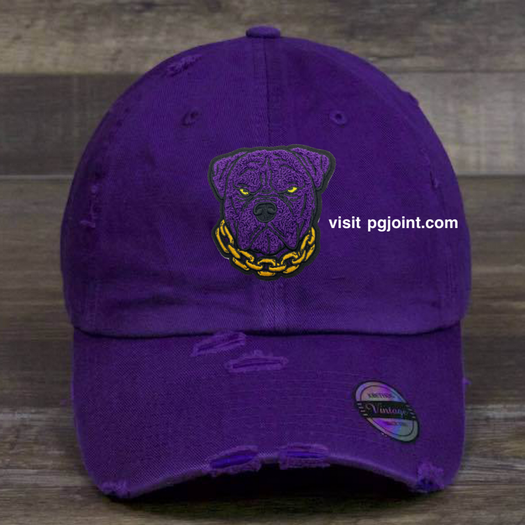 Embroidered PGG DOG dad hat