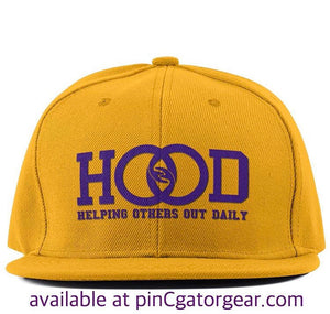 Embroidered HOOD Custom SnapBack