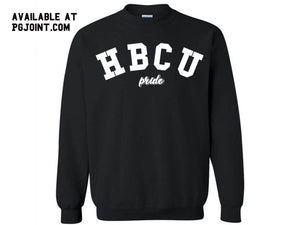 HBCU pride embroidered sweatshirt