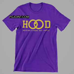 H.O.O.D. helping others out daily shirt