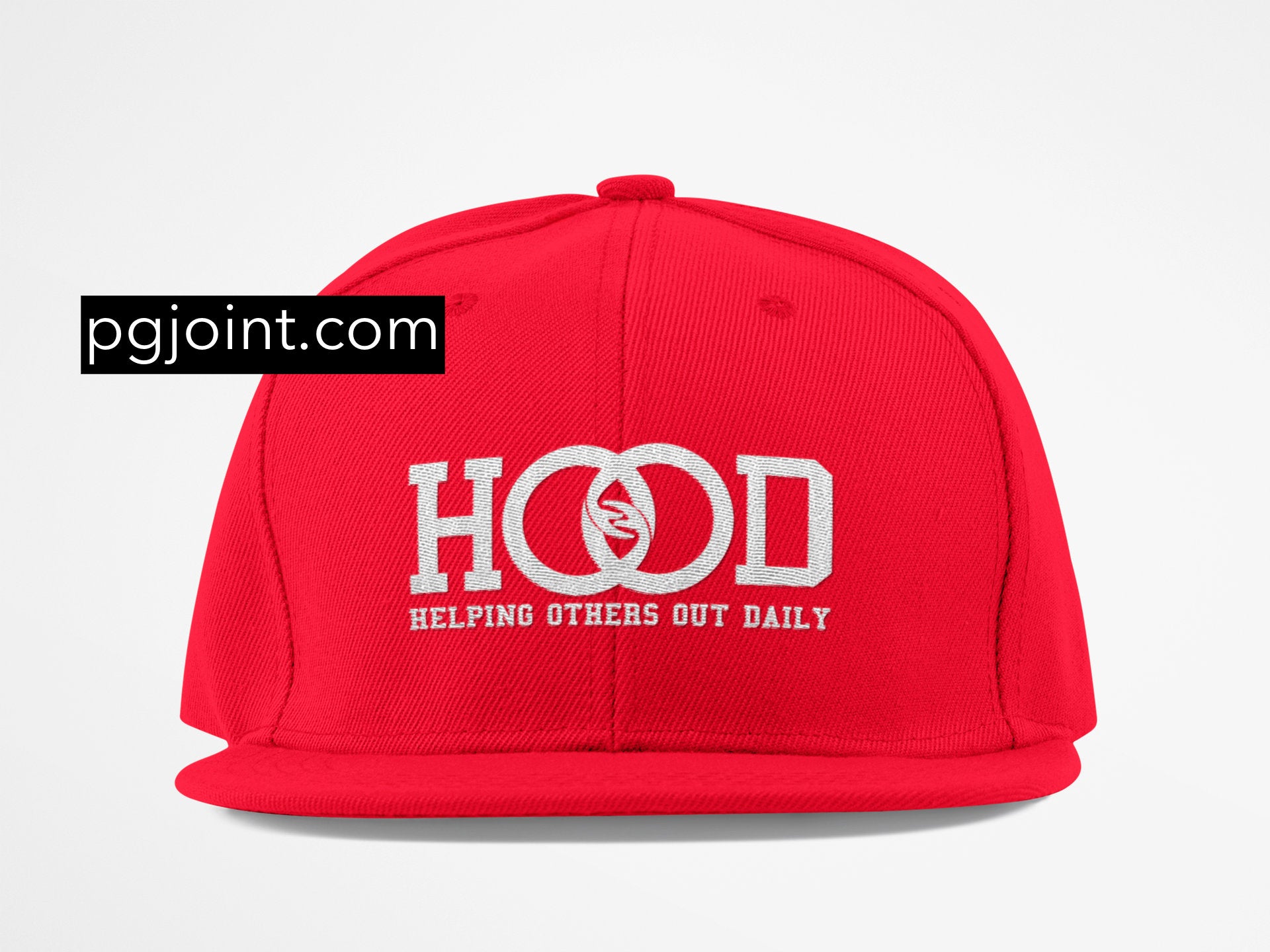 Embroidered HOOD Custom SnapBack
