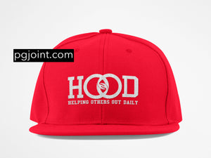 Embroidered HOOD Custom SnapBack