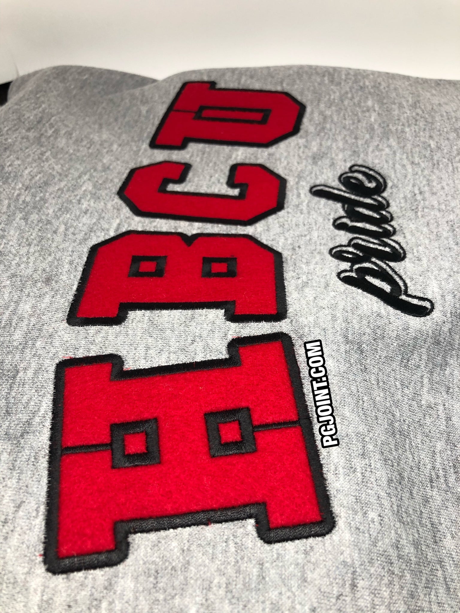 HBCU pride embroidered sweatshirt