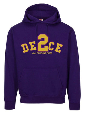 Deuce embroidered hoodie or sweatshirt