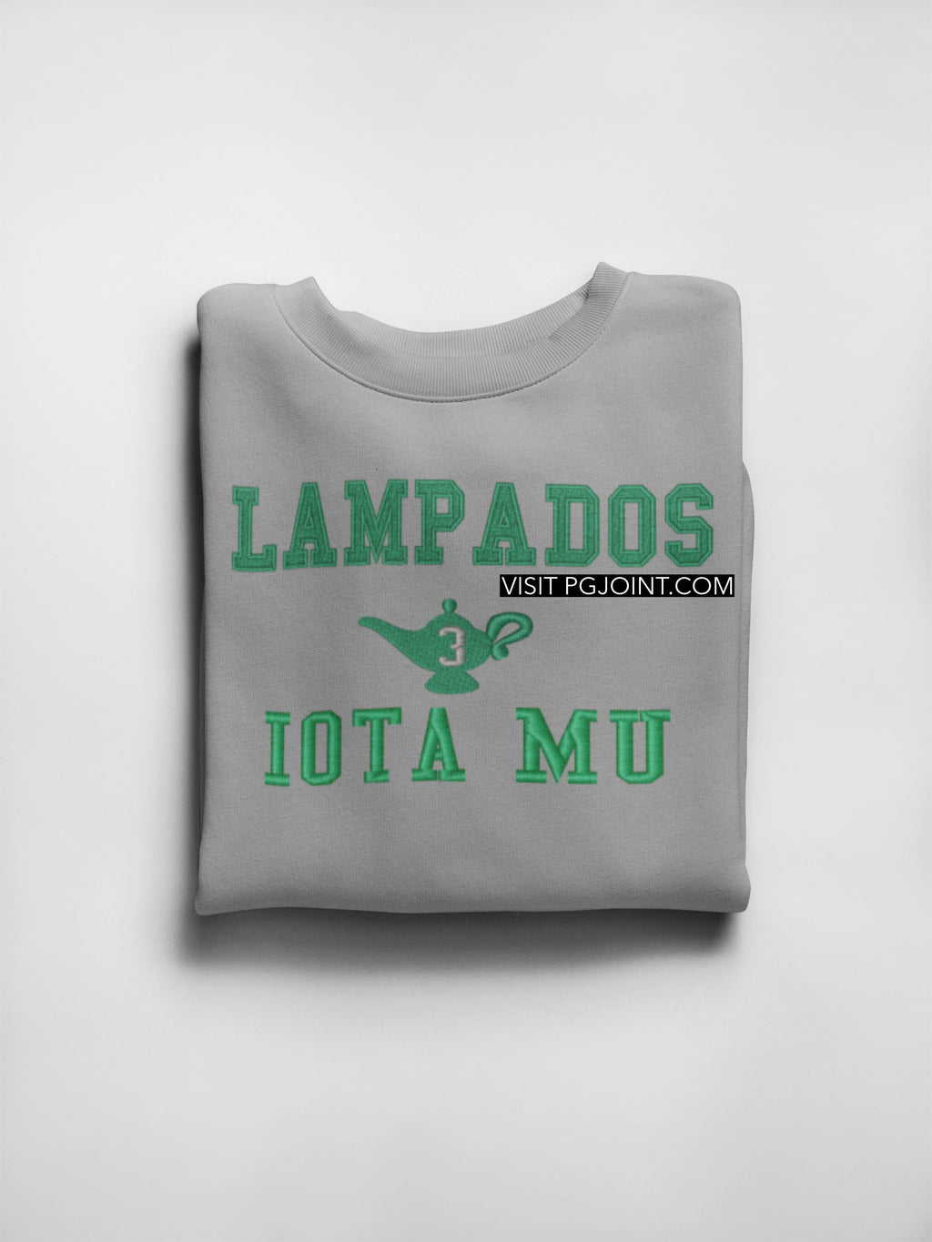 Embroidered Lampados Sweatshirt or Hoodie