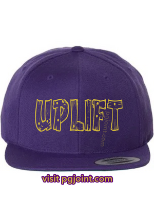 Uplift embroidered hat