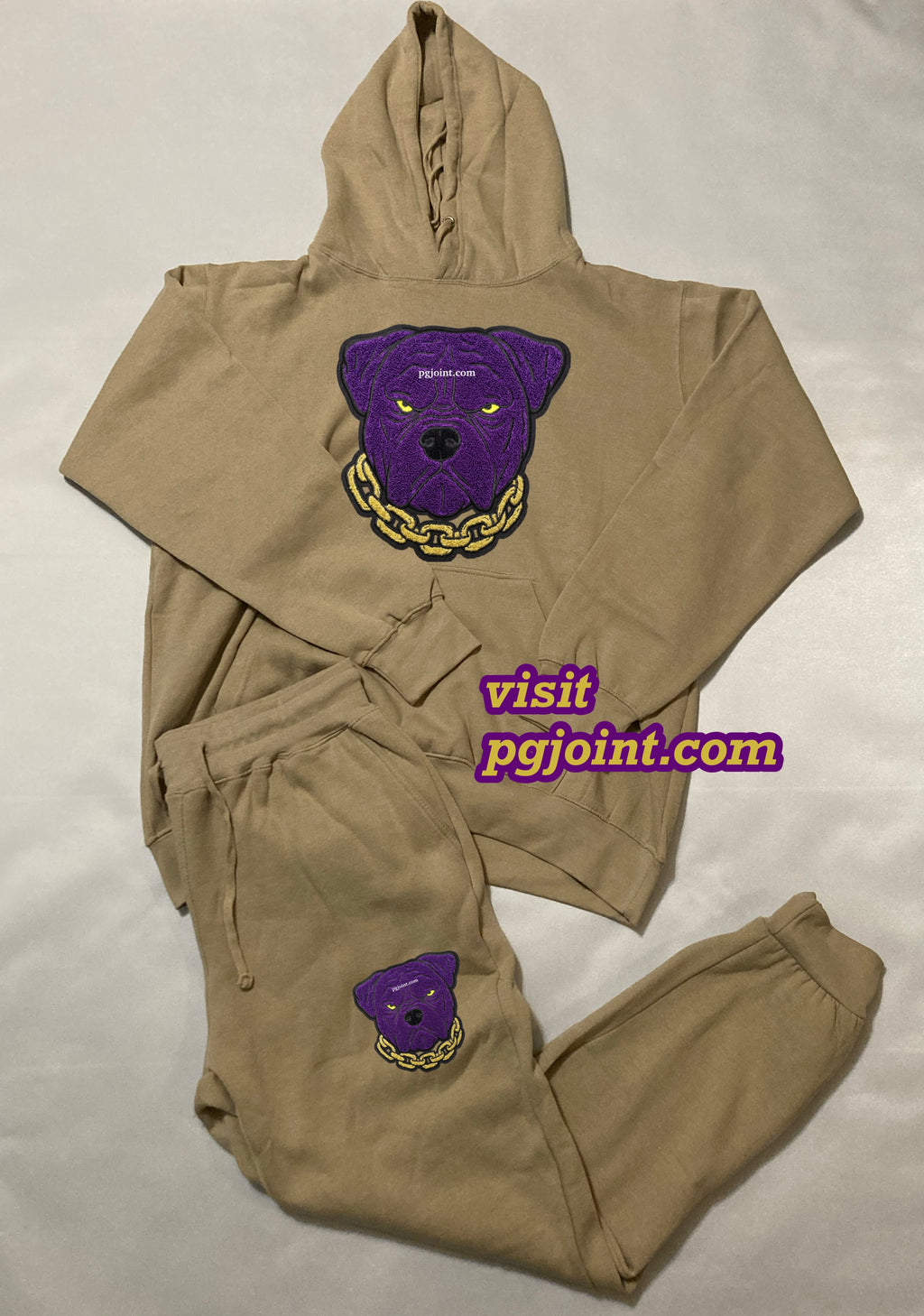 PGG dog Khaki sweatsuit