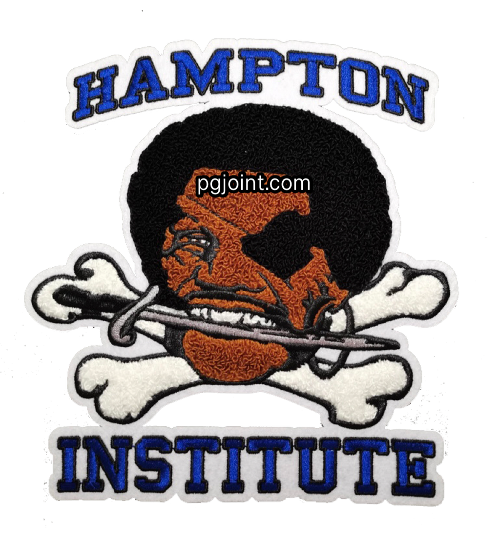 Hampton institute chenille patch