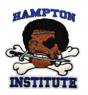 Hampton institute chenille patch