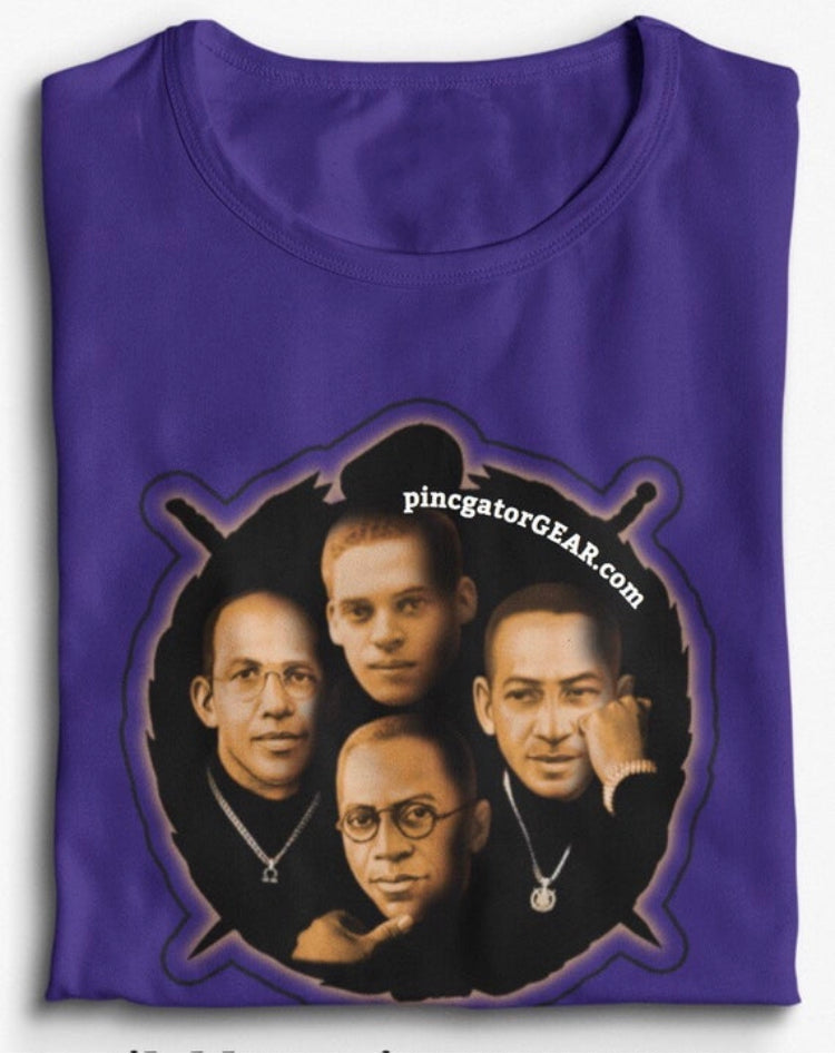 Embroidered Omega Psi Phi Da Bruhz V-Neck Jersey - Purple / Gold / Whi –  Peyley Designs