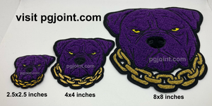 PGG Signature Chenille Dog patch package