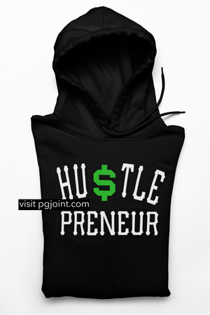 Hustlepreneur embroidered hoodie or sweatshirt