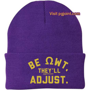 Be Owt embroidered beanie