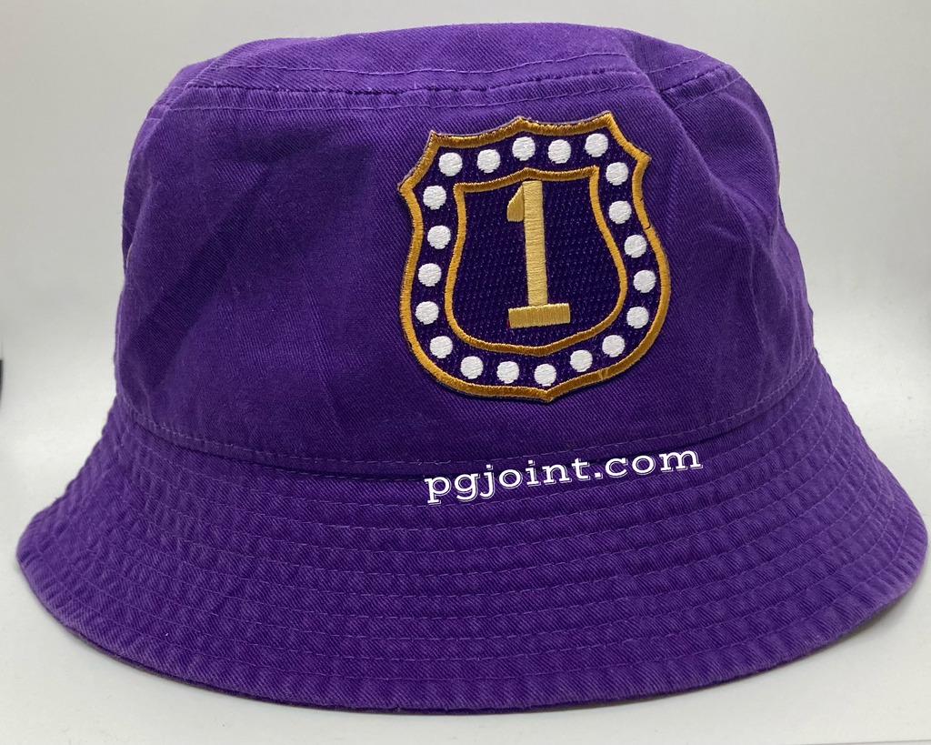 Embroidered Line Bucket hat Omega Psi Phi