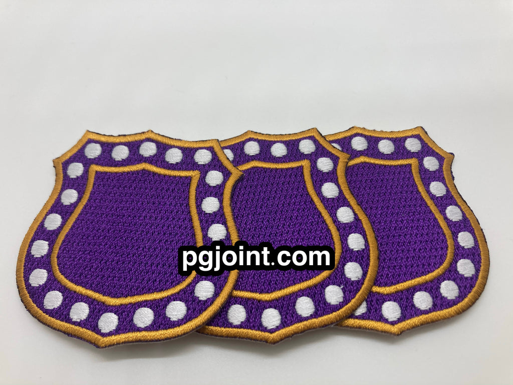 Tiny Crest patch 3 pack