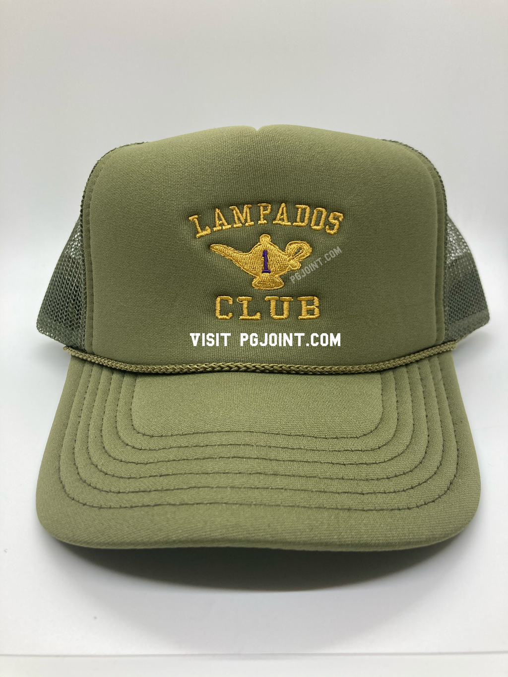 Lampados embroidered trucker hat