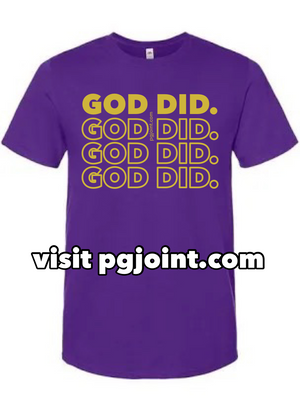 GOD DID T-SHIRT