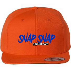 Embroidered 3D SNAP SNAP adjustable SnapBack