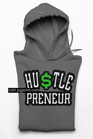 Hustlepreneur embroidered hoodie or sweatshirt