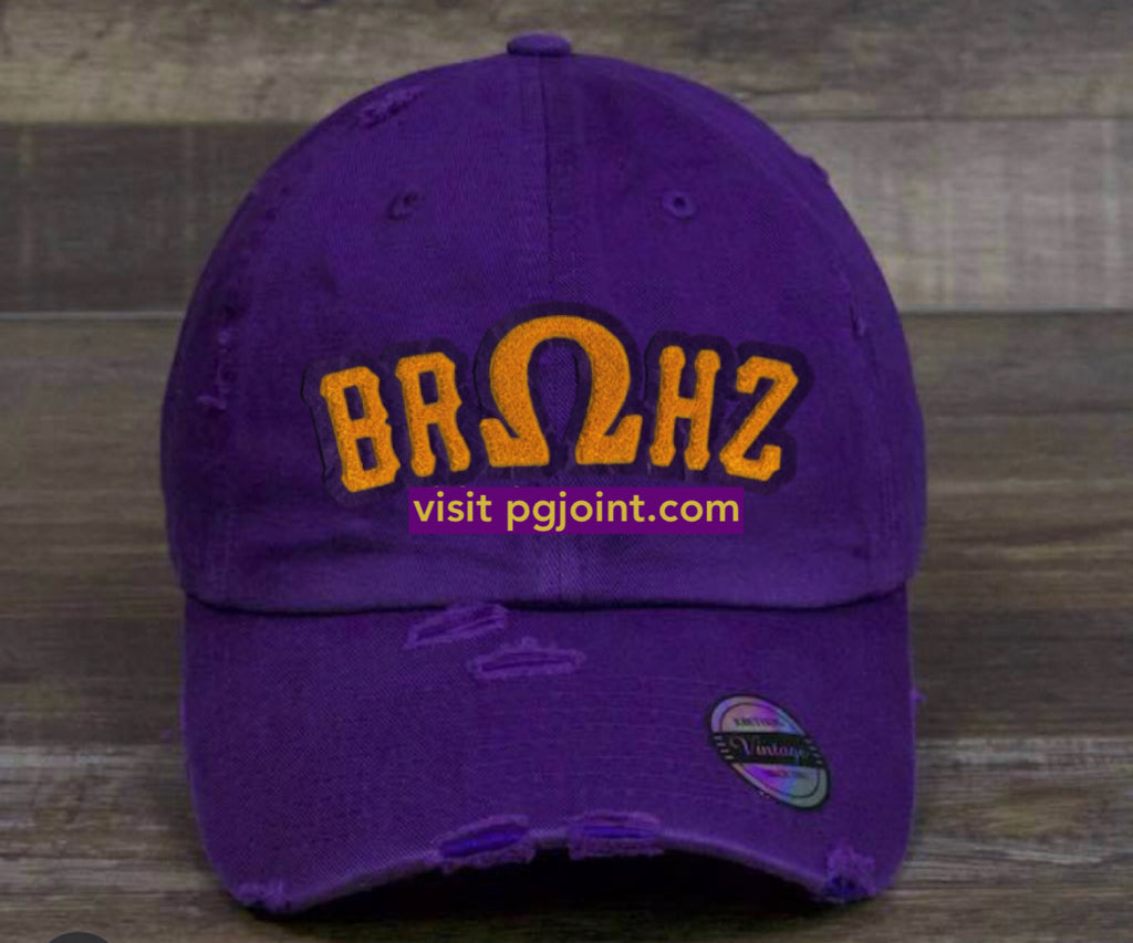 Bruhz chenille embroidered dad hat