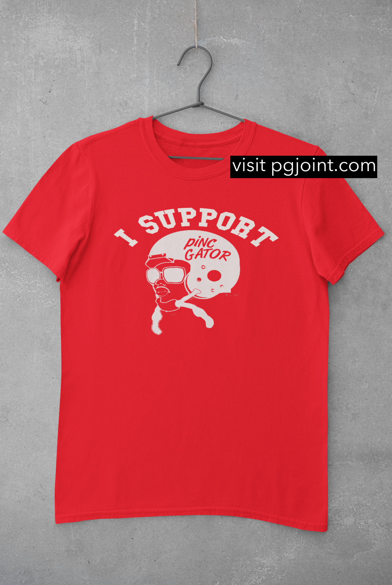 Pinc Gator Helmet Tshirt