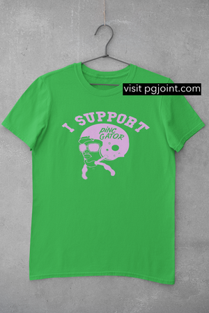 Pinc Gator Helmet Tshirt