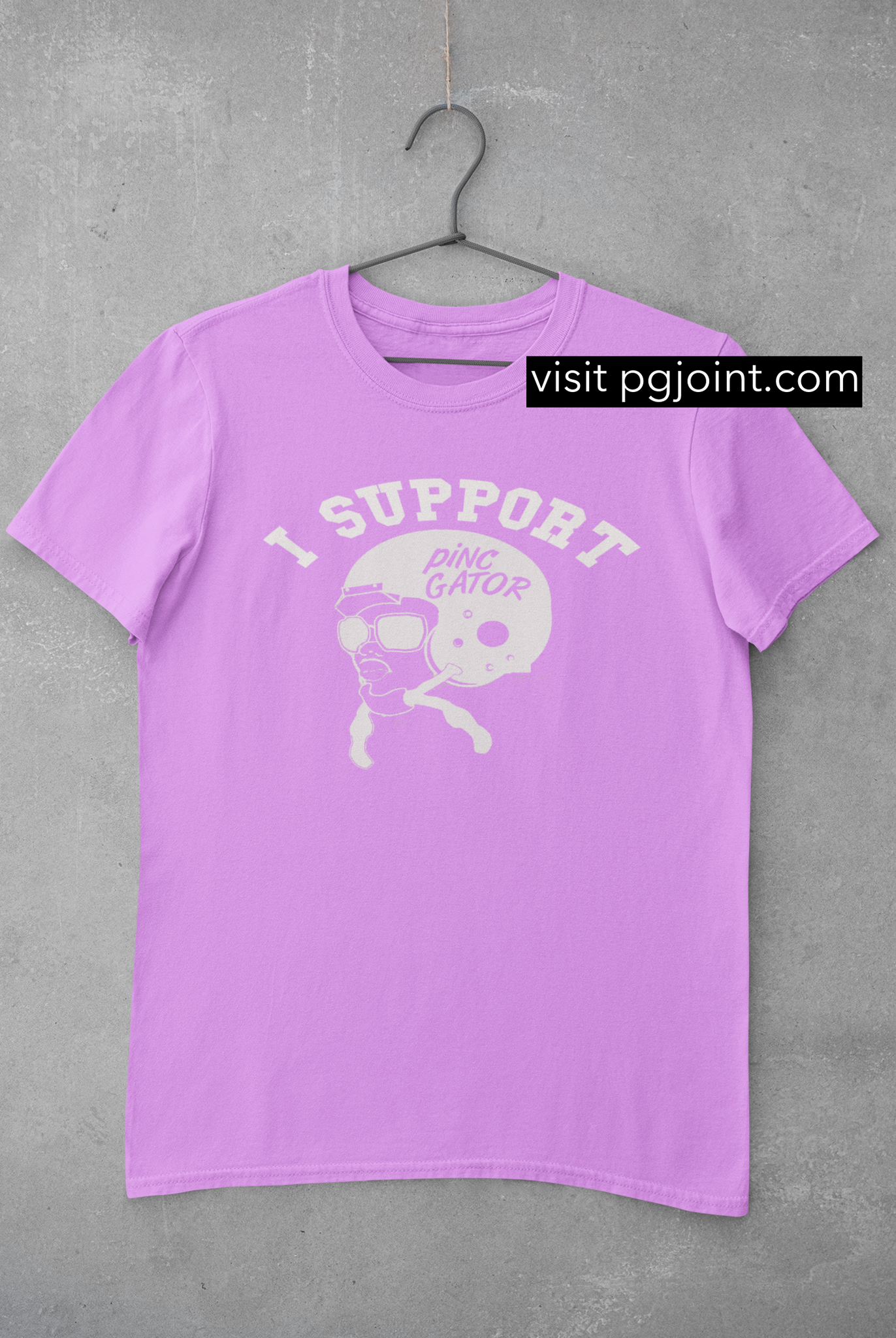 Pinc Gator Helmet Tshirt