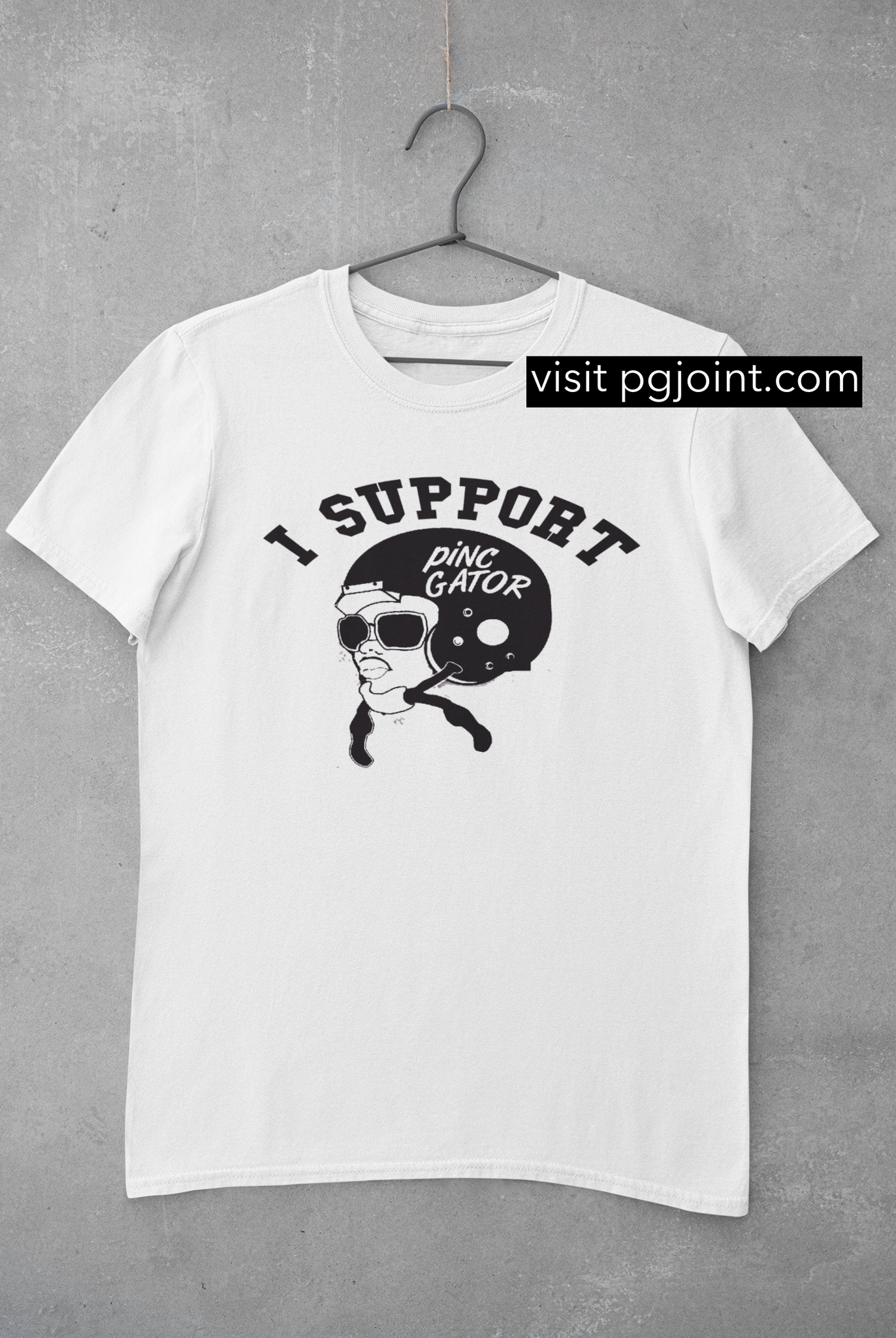 Pinc Gator Helmet Tshirt