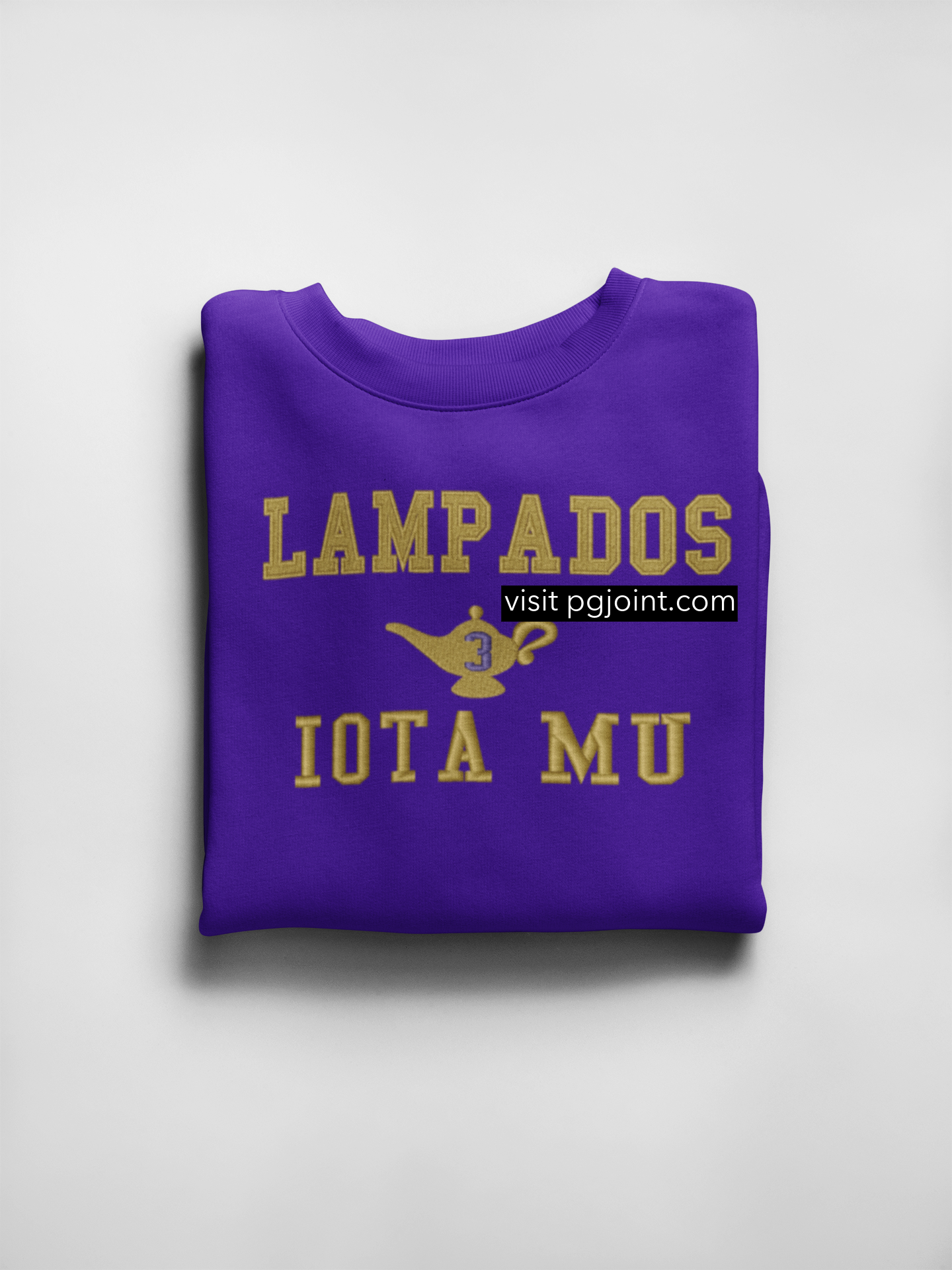 Embroidered Lampados Sweatshirt or Hoodie