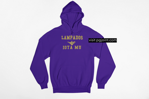 Embroidered Lampados Sweatshirt or Hoodie