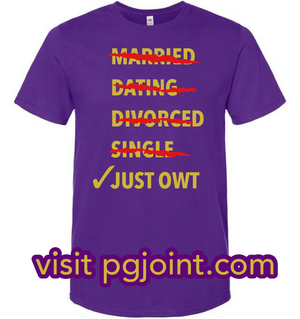 JUST OWT T-shirt or tank Omega Psi Phi