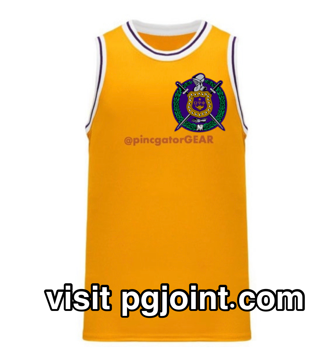 Omega Psi Phi Basketball Jersey