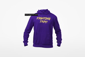 Embroidered Fighting Trim Sweatshirt or hoodie only for Omega Psi Phi members